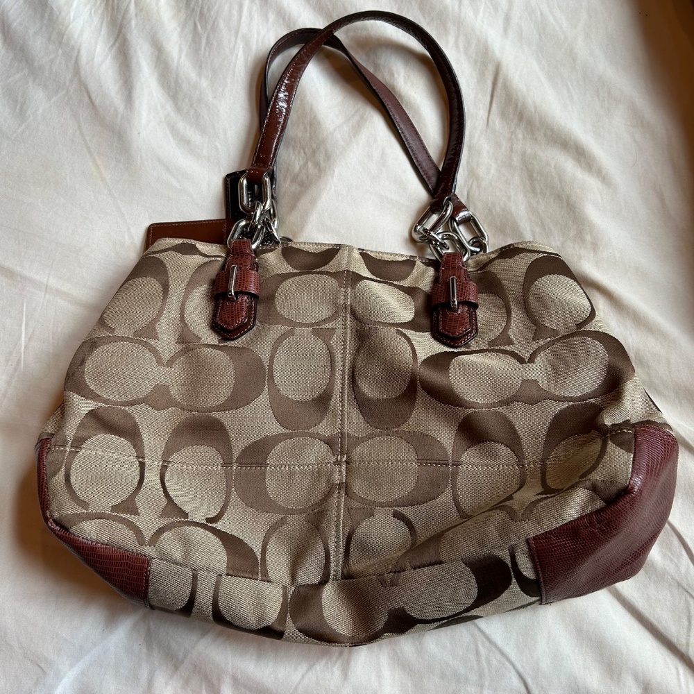 Coach Chelsea Jayden Signature Carryall Bag 17806-EUC - Picture 2 of 13